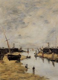 Trouville The Jettys Low Tide 1894 1