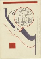 Postkarte zur Bauhaus-Ausstellung