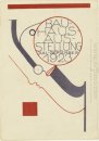 Cartão para a Exposição Bauhaus (f cartão postal