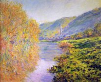 Banks Of The Seine At Jeufosse Autumn