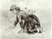 Ragazza inginocchiata 1881