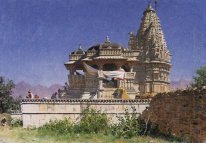 Brahminic Temple In Adelnure 1876