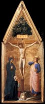 Crucified Christ With The Virgin St John The Evangelist And Card