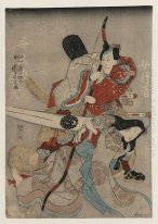 Saitogo Kunitake japanischen Schauspieler 1816