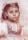Retrato de uma menina da Dalmácia