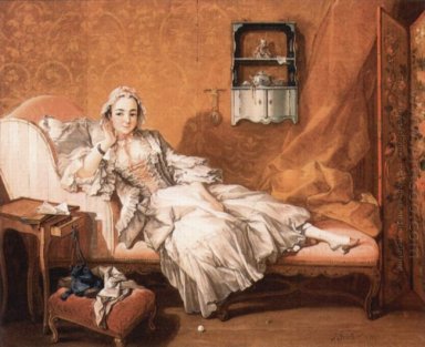 Retrato do artista S Esposa 1743