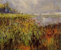 Bulrushes On The Banks Of The Seine 1874