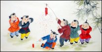 Boys - Chinese Painting