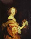 porträtt av damen d aubigny 1638