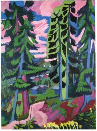 Wildboden Mountains Forest 1928