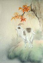 Zodiac&Sheep - Chinese Painting