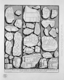 The Roman Antiquities T 1 Plate Iv Map Of Ancient Rome And Forma