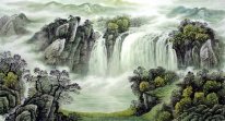 Waterfall - Chinese Painting