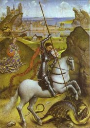 Saint George And The Dragon 1435