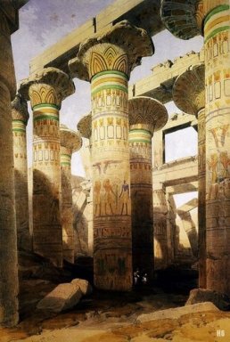 Architectuur en kunst van de grote tempel van Karnak