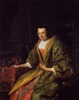 Retrato de Geertruy Gael segunda esposa de Gerrit Gerritsz Schou