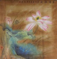 Lotus - peinture chinoise