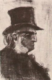 Orphan Man With Top Hat Head 1882