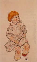 seated child 1917