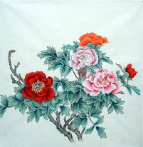 Peony - Pintura Chinesa