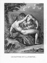 Der Satyr und Nymphe