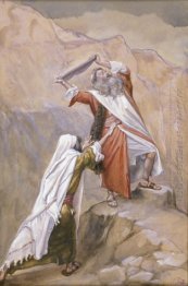 Moses Destroys The Tables Of The Ten Commandments