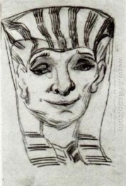 Mask Of An Egyptian Mummy 1889