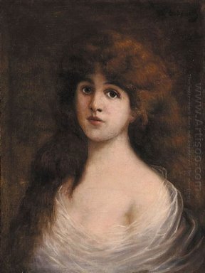 Retrato da mulher nova