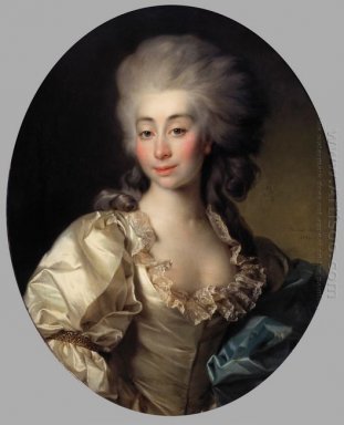 Porträtt av Countess Ursula Mniszek