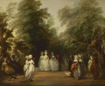 The Mall En St James S Park 1783