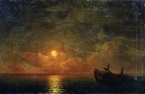 Moonlit Malam Wrecked Kapal 1871