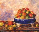 Manzanas en un plato 1883