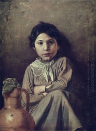 Girl With A Pitcher