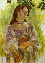 Young Girl With A Necklace 1904