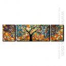 Hand-painted Oil Painting Landscape Landscape - Set of 3