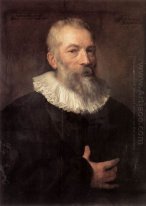 Portret van de kunstenaar marten opnemen met