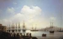 Russian Squadron On The Raid Of Sevastopol 1846