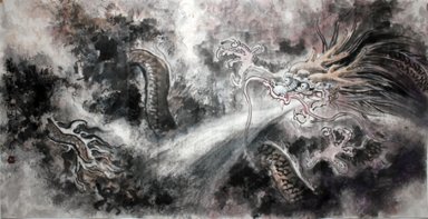 Dragon - pintura china