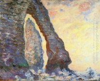 The Rock Needle Seen Through The Porte D Aval 1886