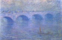 Waterloo brug In De Mist 1901