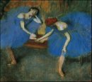 deux danseurs en bleu