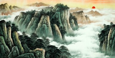 Montanhas - Pintura Chinesa