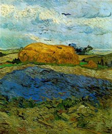 Haystack Under A Rainy Sky 1890