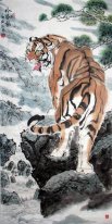 Tiger - Lukisan Cina