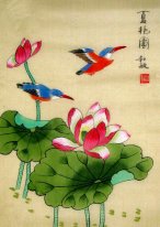 Lotus&Birds - Chinese Painting