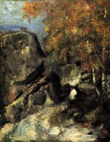 Rock In The Forest Of Fontainbleau 1868