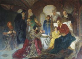 Prince Dmitry Pozharsky Patient Receives Ambassadors in Moscow