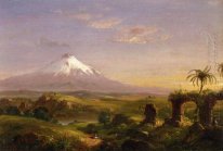 Vue sur le mont Etna 1844