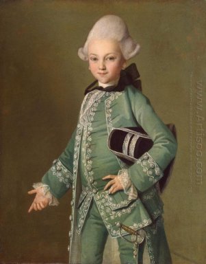 Retrato de Alexey Bobrinsky como un niño