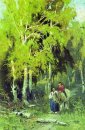 Route à travers une Birchwood 1869